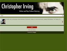 Tablet Screenshot of christopherirving.com